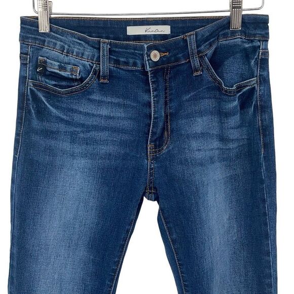 KanCan Womens Cotton Blended Mid-Rise Skinny Ankle Denim Jeans Blue Size 28 - Picture 4 of 9